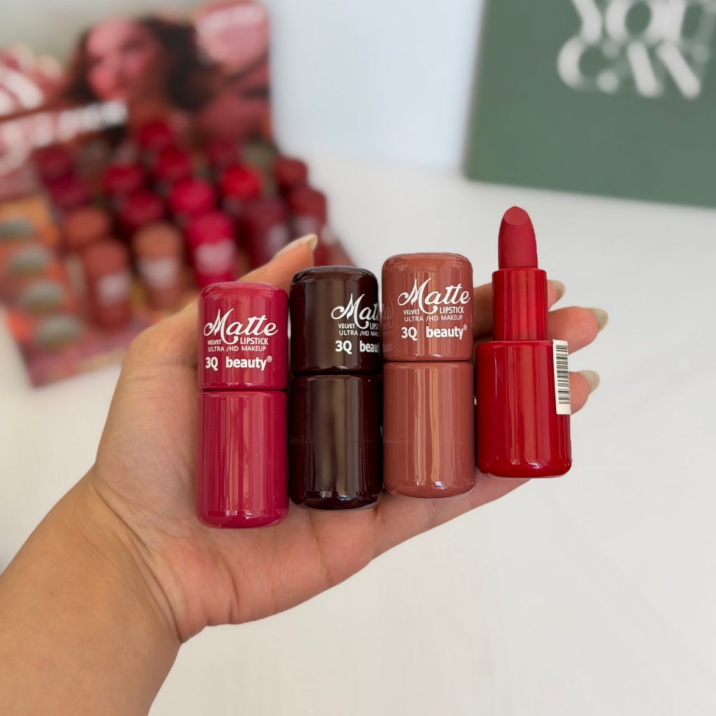 رژ لب جامد مات 3Q Beauty Matte Velvet